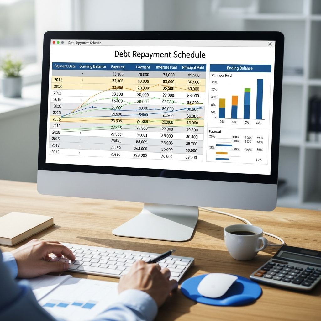 График погашения долгов